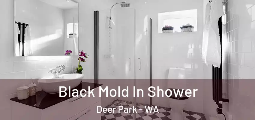  Black Mold In Shower Deer Park - WA
