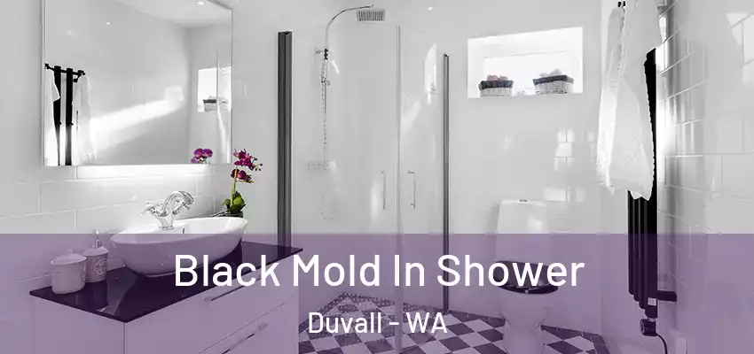  Black Mold In Shower Duvall - WA