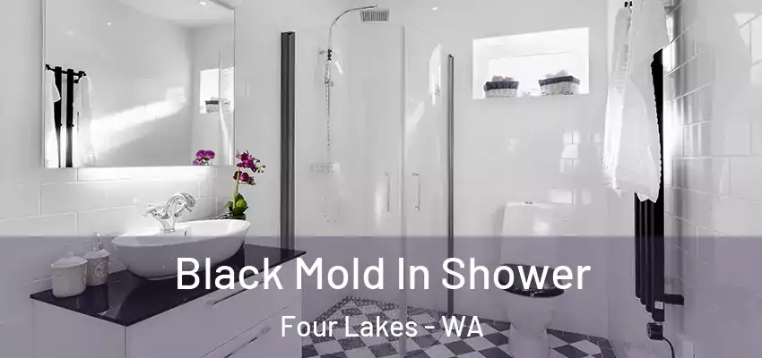  Black Mold In Shower Four Lakes - WA