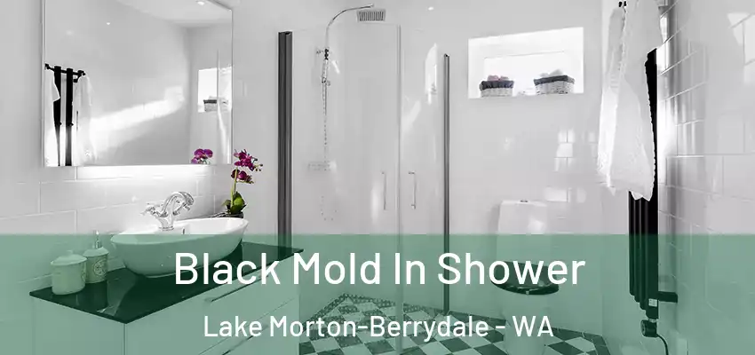  Black Mold In Shower Lake Morton-Berrydale - WA