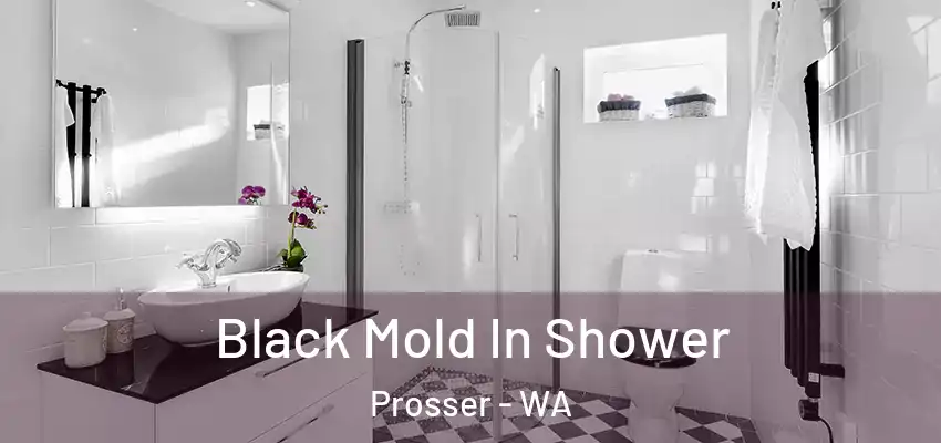  Black Mold In Shower Prosser - WA