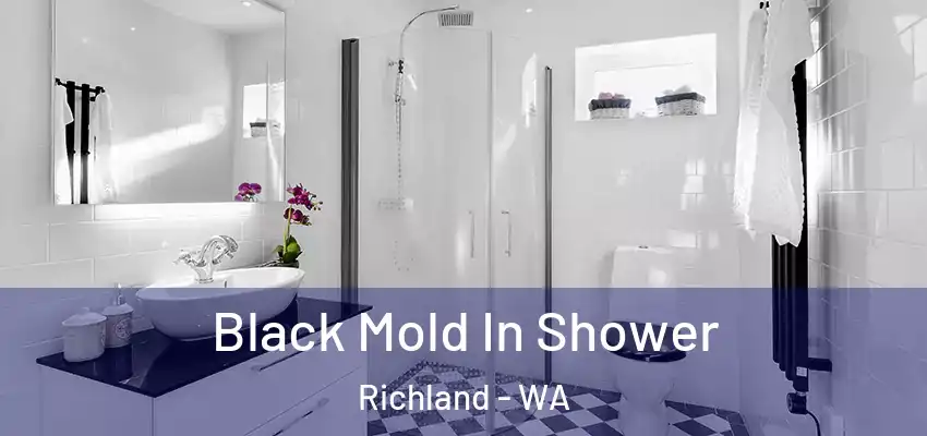  Black Mold In Shower Richland - WA