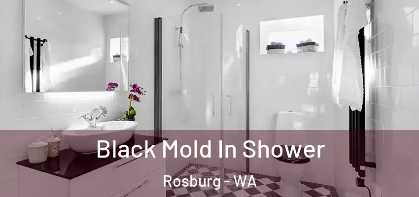  Black Mold In Shower Rosburg - WA