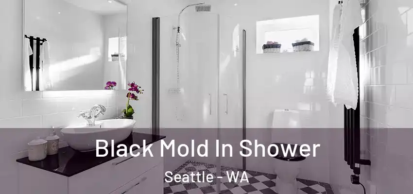  Black Mold In Shower Seattle - WA