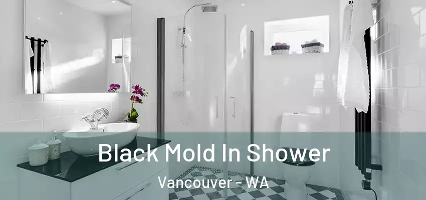 Black Mold In Shower Vancouver - WA